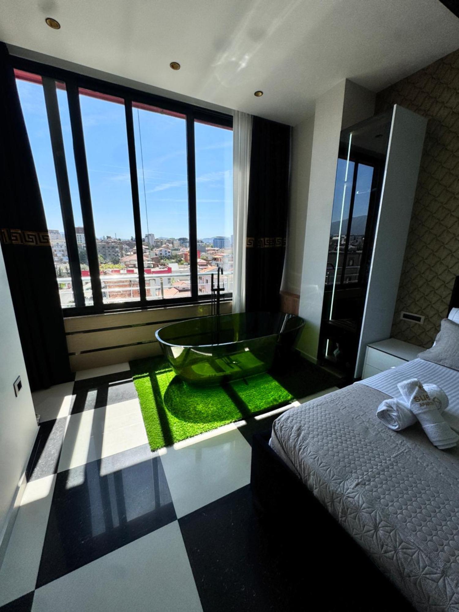 Sueno Apartments & Suites 地拉那 外观 照片